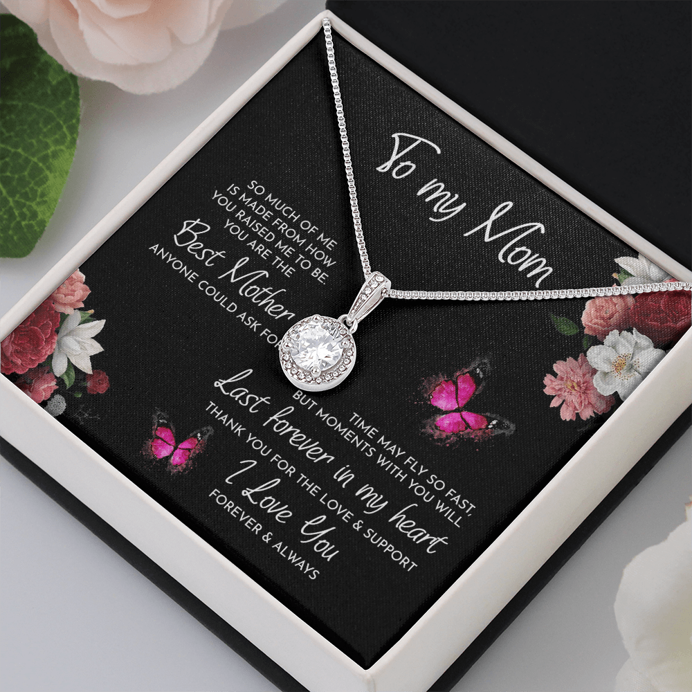 To My Mom Eternal Hope Necklace - Best Mom Anyone Could Ask For Stunning Eternal Hope Pendant Necklace