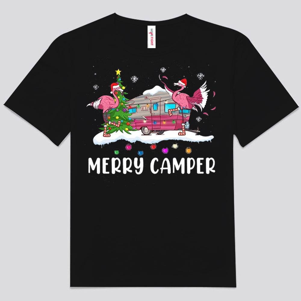 Merry Camper Christmas Camping Shirt