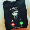 Funny Camping Shirts Darryl Is Calling I Must Go