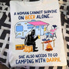Camping T Shirts For Women Cannot Survive On Beer Alone Needs Go Camping With Darryl