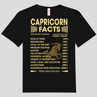 Capricorn Facts Shirts