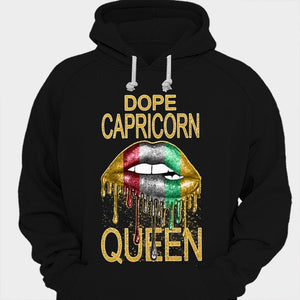 Camisetas con labios de la reina Capricornio