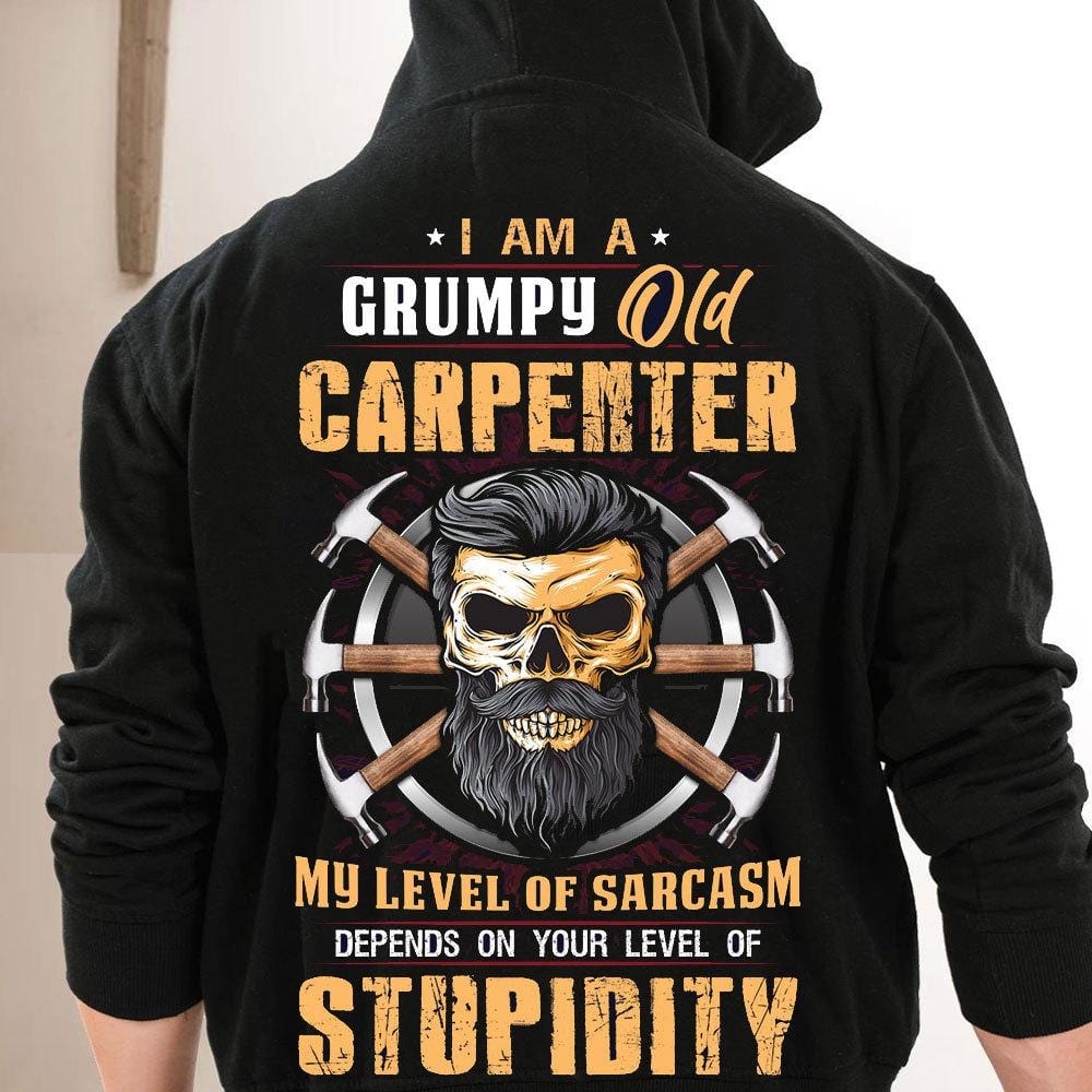 I'm A Grumpy Old Carpenter Shirts