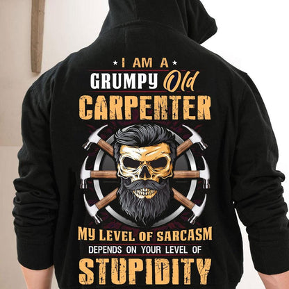 I'm A Grumpy Old Carpenter Shirts