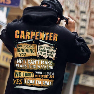 I Can't Make Plan This Weekend Carpenter Shirts