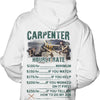 Hourly Rate Carpenter Shirts