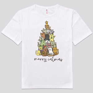 Merry Catmas Cat Christmas Shirt