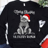 Merry Christmas Ya Filthy Human Cat Shirts
