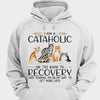 I'm A Cataholic On The Road Way To Recovery Cat Shirts
