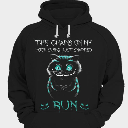 Las cadenas de mi cambio de humor acaban de romperse. Camisetas de gato corriendo