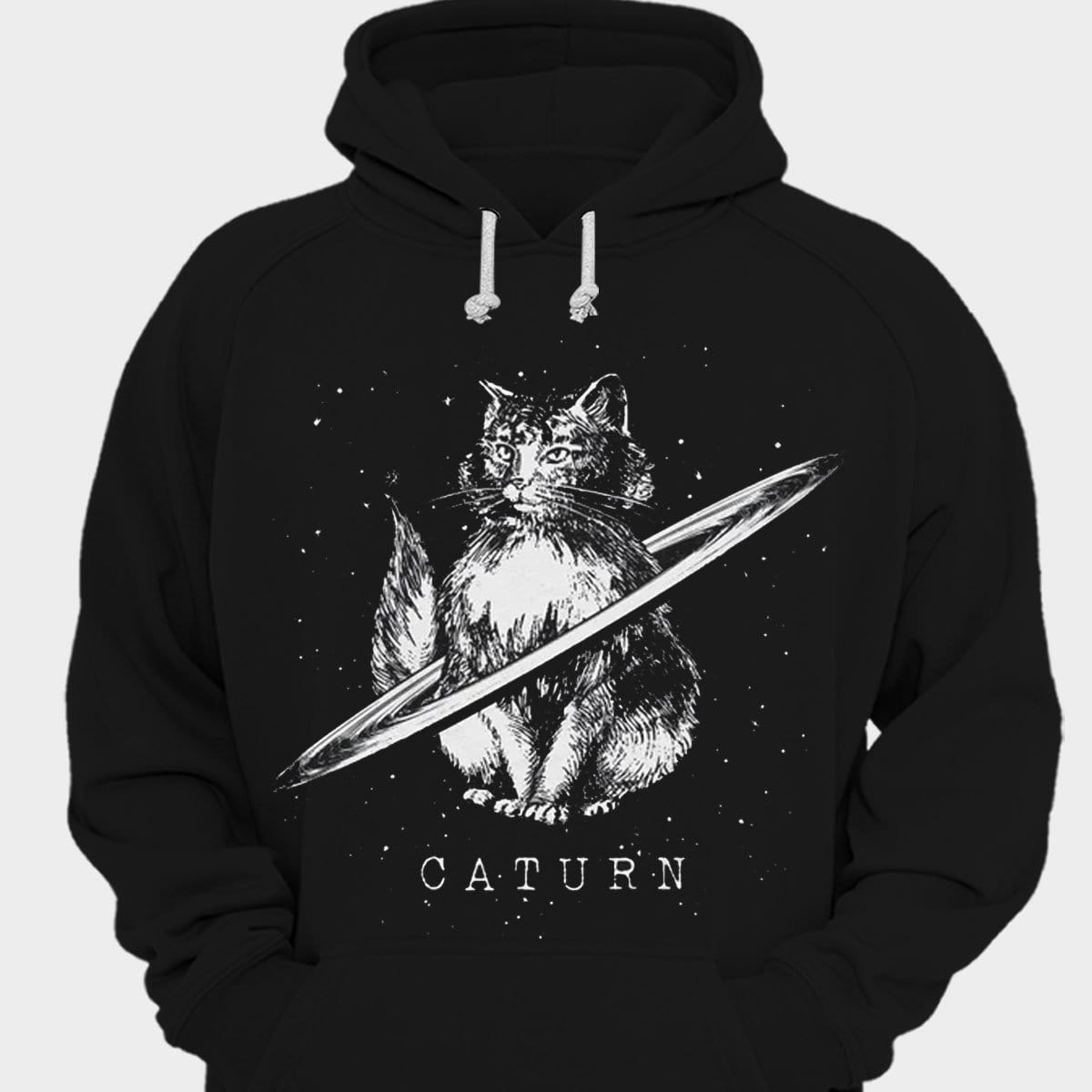 Camisetas de gato espacial Caturn