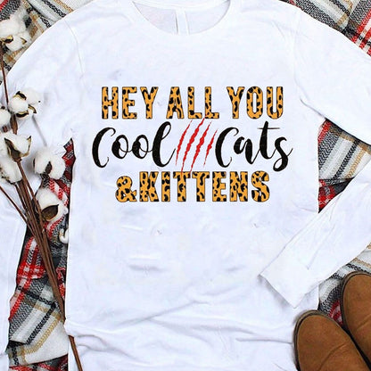 Hola a todos, camisetas geniales de gatos y gatitos