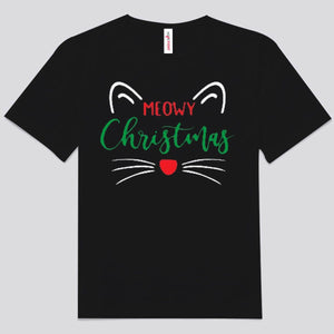 Meowy Christmas Cute Cat Shirts