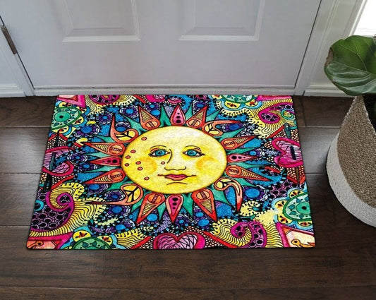 Hippie Sun Hippie Doormat