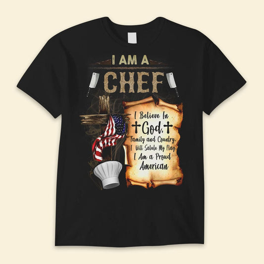 Soy un chef que cree en Dios Camisetas