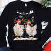 Happy Hallothanksmas Christmas Chicken Shirts