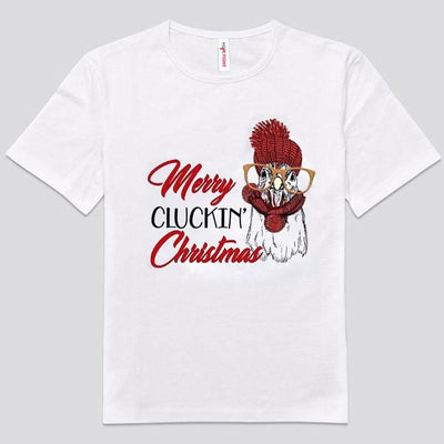 Merry Cluckin' Christmas Chickens Shirts