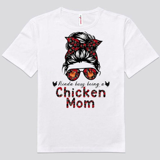 Camisetas de "Bastante ocupada siendo mamá gallina"