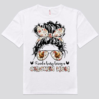 Camisetas de "Bastante ocupada siendo mamá gallina"
