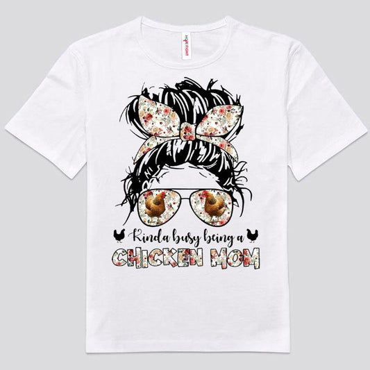 Camisetas de "Bastante ocupada siendo mamá gallina"