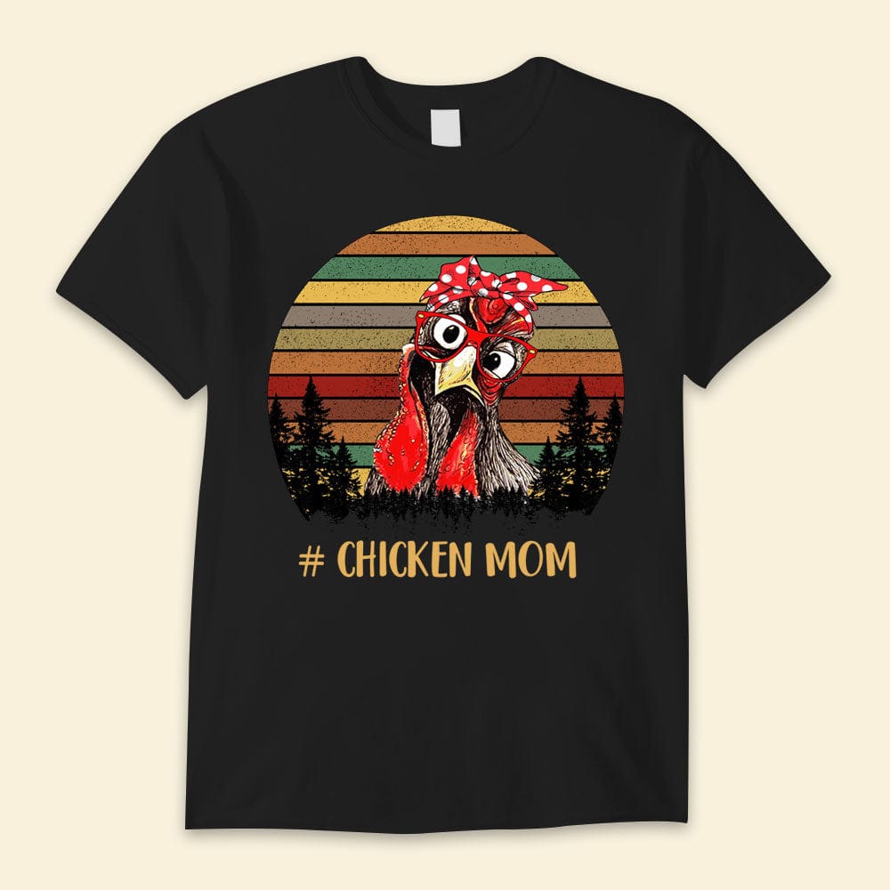 Vintage Chicken Mom Shirts