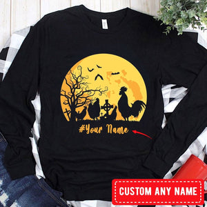 Personalized Halloween Chicken Hoodie, Shirts