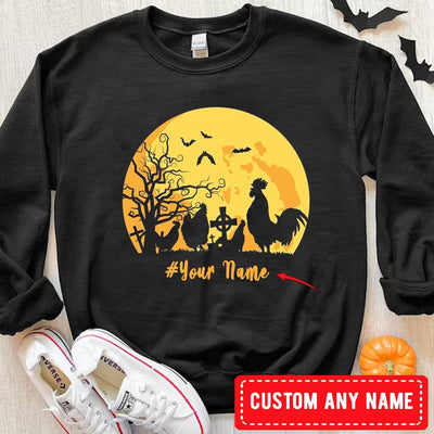 Personalized Halloween Chicken Hoodie, Shirts