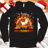 Happy Hallothanksmas Chicken Hoodie, Shirts