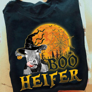 Boo Heifer Halloween Cow Hoodie, Shirts