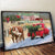 All Hearts Come Home For Christmas, Hereford Cow Poster, Canvas