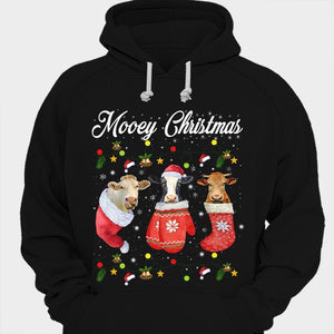 Mooey Christmas Cow Shirts