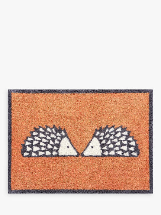 Cute Couple Hedgehog Doormat