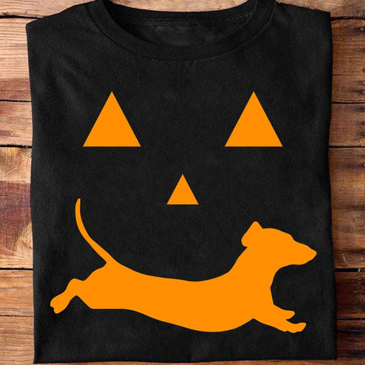 Camisetas de Halloween con Dachshund