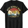 Best Beagle Dad Ever Beagle With Hand Vintage Beagle Shirts
