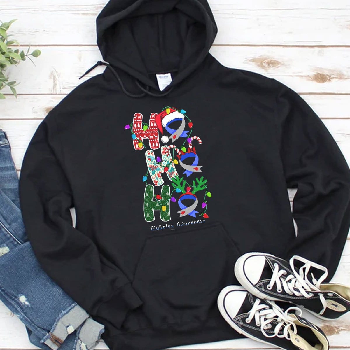 Christmas Diabetes Hoodie, Shirts