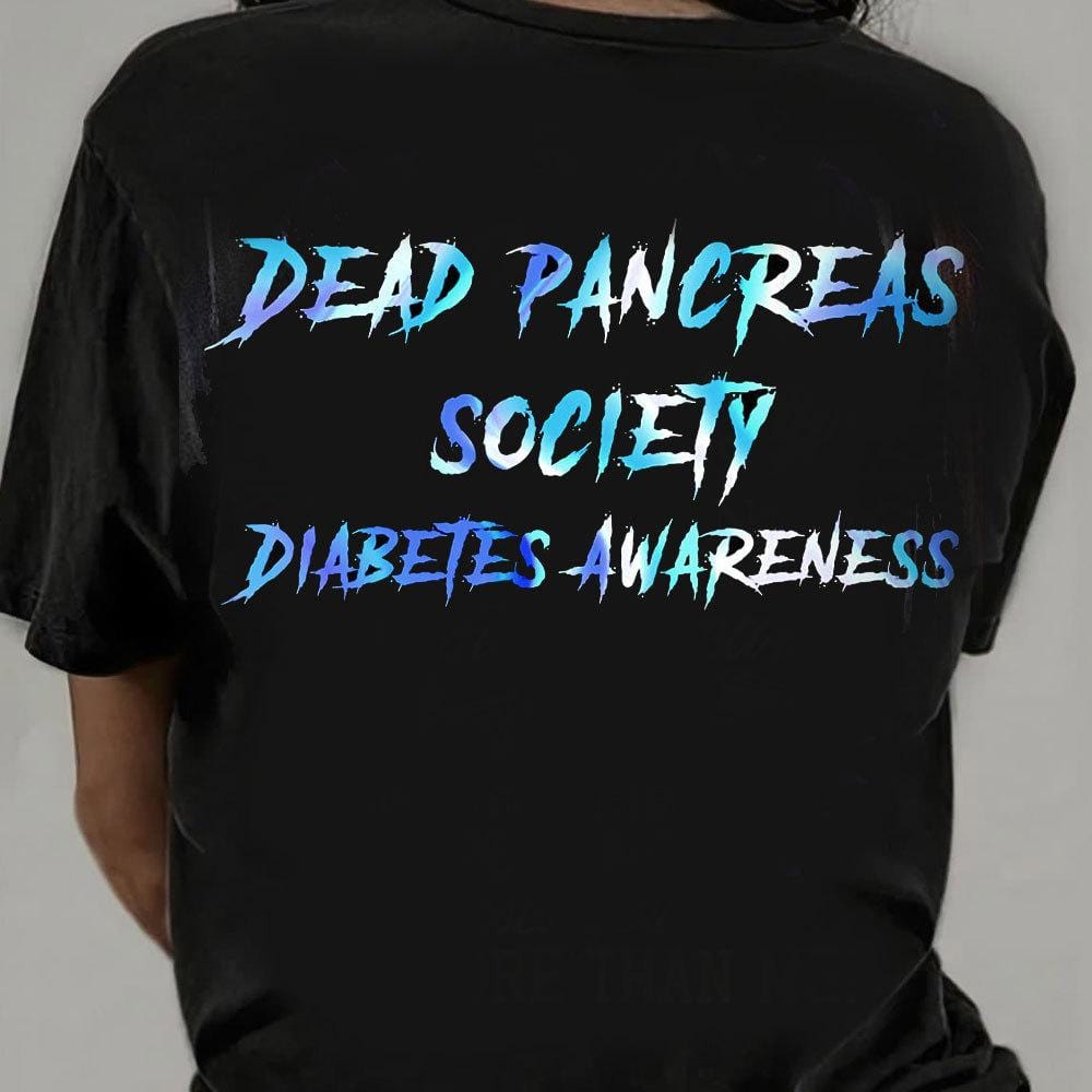 Camiseta de la Sociedad de Páncreas Muerto contra la diabetes