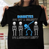 Diabetes Awareness Shirts, Not A Disability It's A Different Ability Skeletons