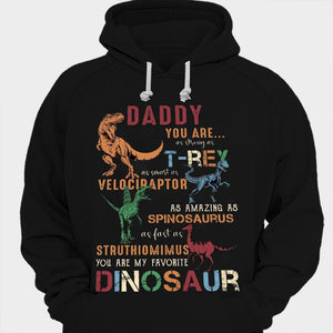 Daddy You Are As Strong As T-Rex Dinosaur Shirts