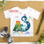 Personalized Dinosaur Birthday Shirts