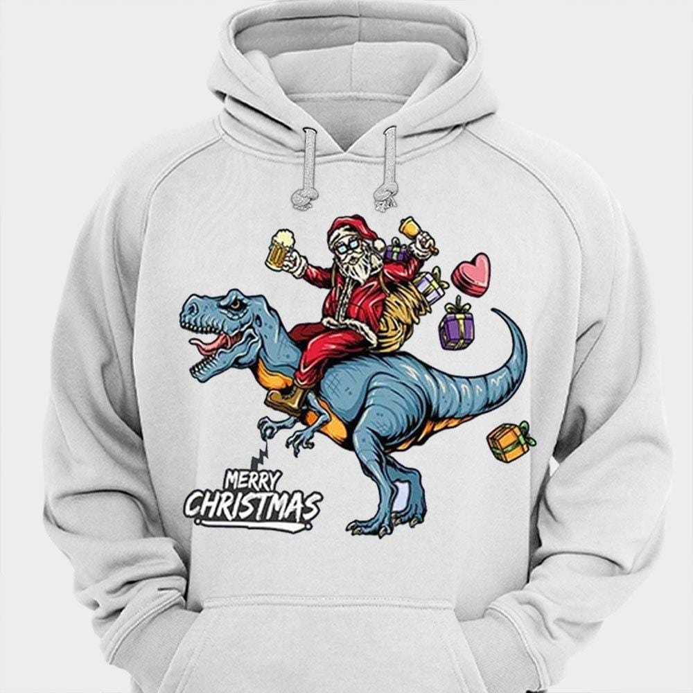 Merry Christmas Dinosaur Shirts