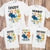 Personalized Dinosaur Birthday Shirts For Family