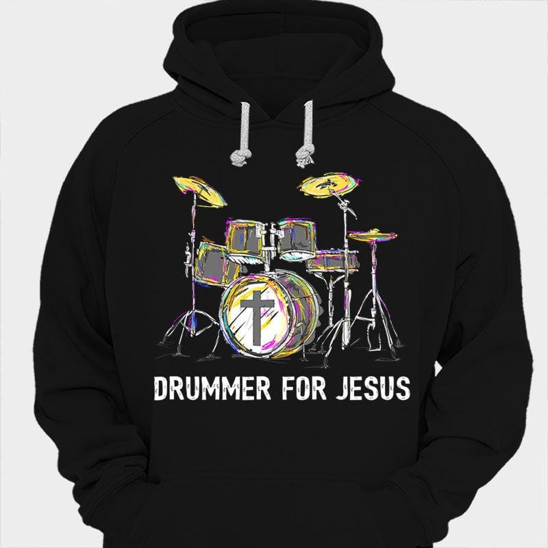 Drummer For Jesus Shirts