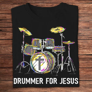 Camisetas de baterista de Jesús