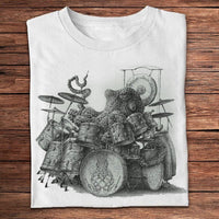 Octopus Playing Drums, Drummer Shirts