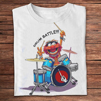 Drum Battle Animal Drummer Shirts