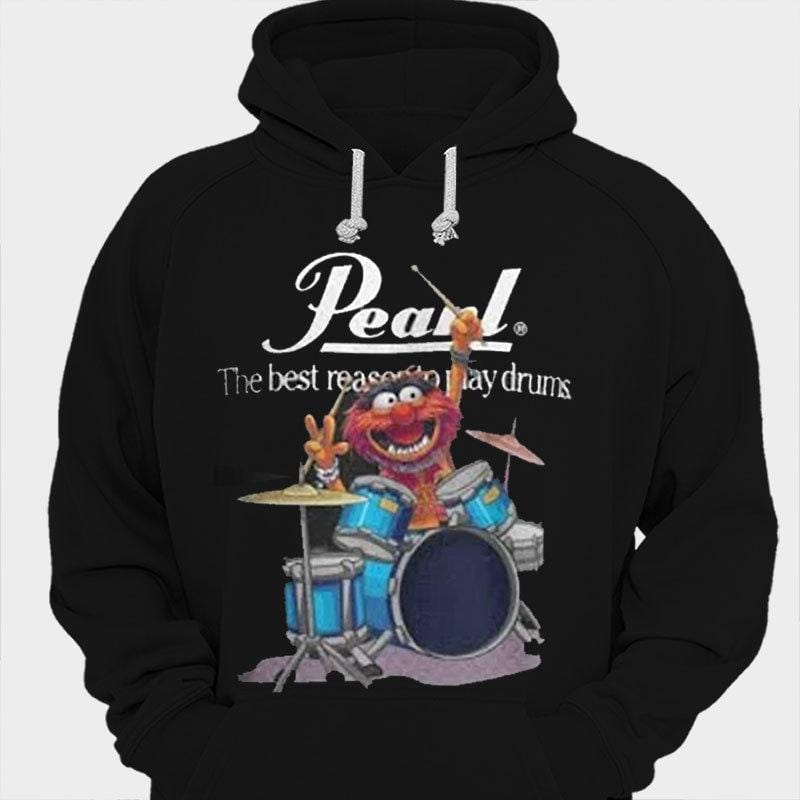 Camisetas de baterista de los Muppets de Pearl Animal