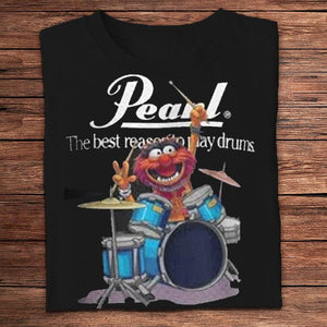 Camisetas de baterista de los Muppets de Pearl Animal