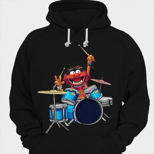 Camisetas de bateristas de animales