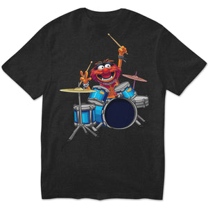 Camisetas de bateristas de animales