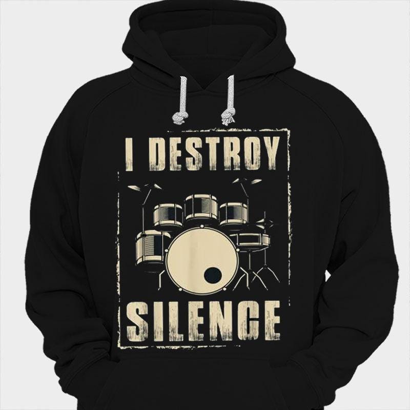 Camisetas de baterista de I Destroy Silence